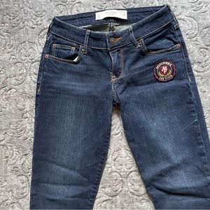ABERCROMBIE & FITCH Dark Blue Skinny Jeans 00